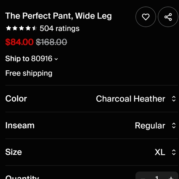 SPANX Perfect Pant Wide Leg - Picture 5 of 7
